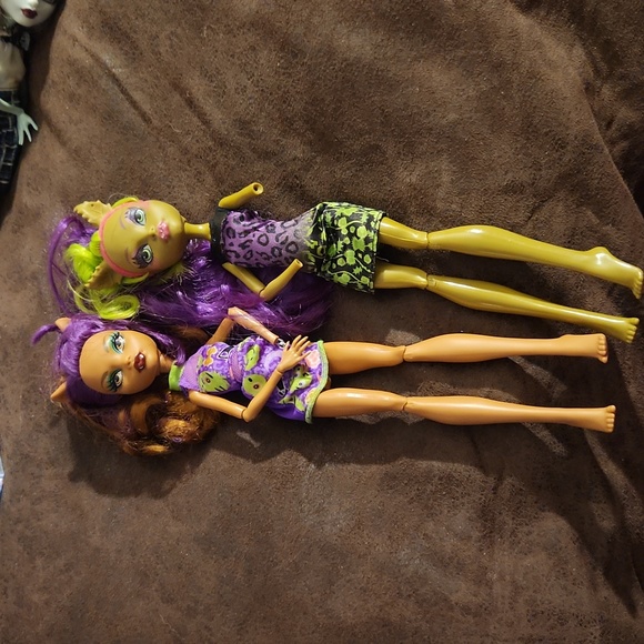 Monster High Clawdeen pair - Picture 2 of 4